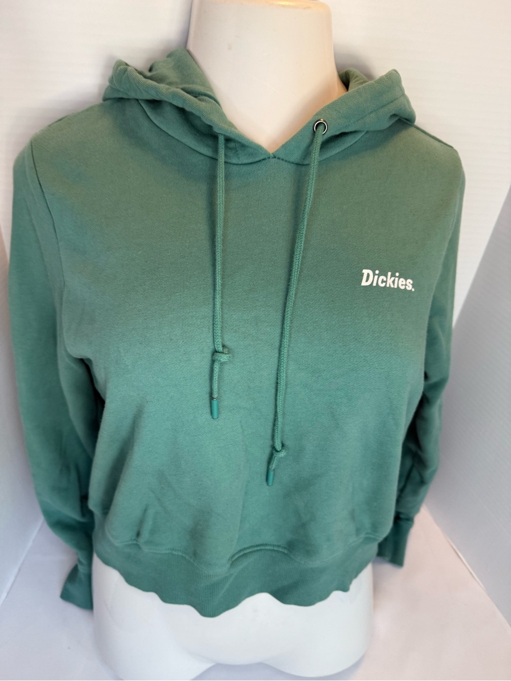 Dickies Women's Hooded Pullover Sweatshirt - Teal